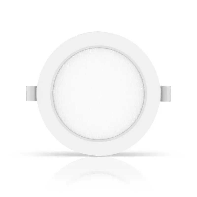 Panel LED podtynkowy 12W 3000K 1400lm okrągły biały