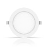 Panel LED podtynkowy 12W 3000K 1400lm okrągły biały