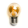 Żarówka LED filamentowa G45 E27 6W 2200K bursztynowa 600lm