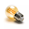 Żarówka LED filamentowa G45 E27 6W 2200K bursztynowa 600lm