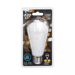 Żarówka LED E27 10W mlecznobiała zimna barwa 6500K 1200lm