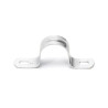Zacisk stalowy do rur PVC φ14-24 mm ocynkowany srebrnoszary