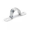Zacisk stalowy do rur PVC φ14-24 mm ocynkowany srebrnoszary