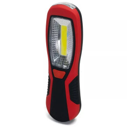 Latarka warsztatowa LED 3W 6500K 200lm z magnesem na 3 baterie AA