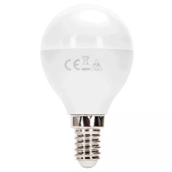 Żarówki LED G45 E14 8W ciepłe światło 3000K zestaw 2 sztuk
