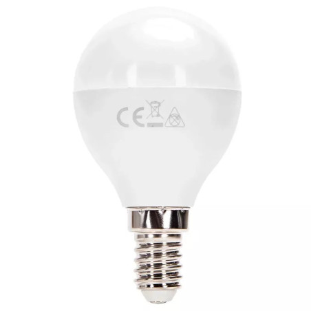 Żarówki LED G45 E14 8W ciepłe światło 3000K zestaw 2 sztuk