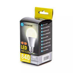 Żarówka LED E27 9W 4000K 840lm neutralna biała do wnętrz