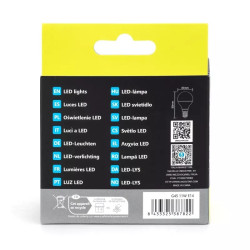 Żarówki LED 11W E14 G45 neutralne światło 4000K zestaw 2 sztuk