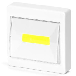 Lampka nocna LED 4W 6500K 120lm na baterie AAA 3 sztuki biała