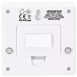 Lampka nocna LED 4W 6500K 120lm na baterie AAA 3 sztuki biała