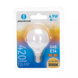 Żarówka LED E14 4,9W 3000K ciepła barwa 420lm