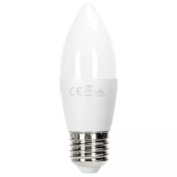 Żarówka LED świeczka C37 E27 13W zimna 6500K 1280lm biała