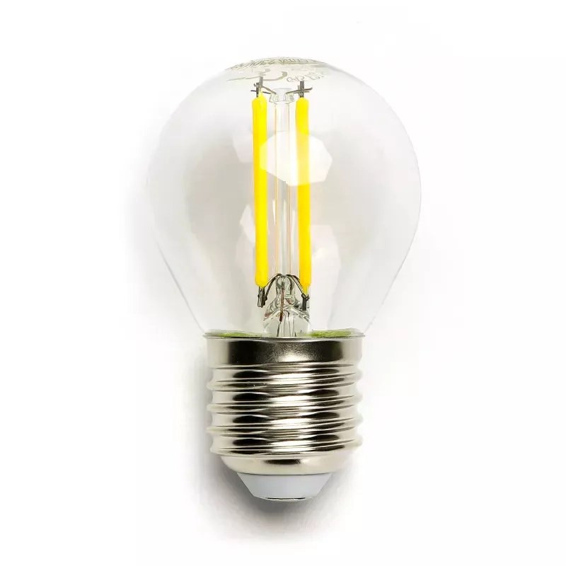 Żarówka LED filamentowa G45 E27 6W 6500K zimne światło 729lm