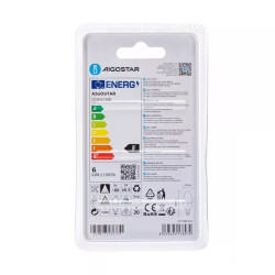 Żarówka LED świeczka C37 E14 6W 3000K 510lm biała plastikowa