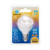Żarówka LED E14 9W 3000K 840lm G45 do wnętrz biała plastikowa
