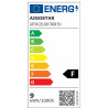 Żarówka LED E14 9W 3000K 840lm G45 do wnętrz biała plastikowa