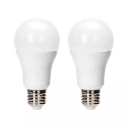 Żarówki LED A60 E27 24W zimna barwa 6500K zestaw 2 sztuk