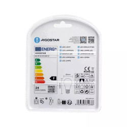 Żarówki LED A60 E27 24W zimna barwa 6500K zestaw 2 sztuk