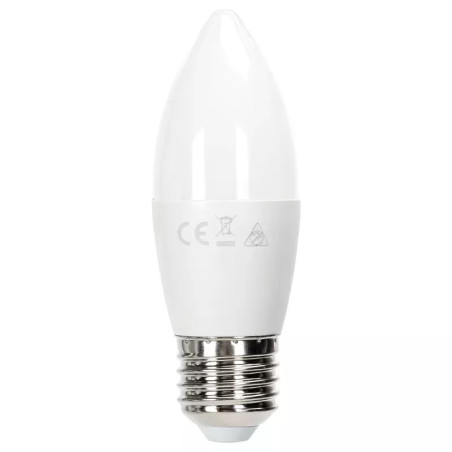 Żarówka LED E27 14W 6500K zimna barwa 1380lm C37 biała