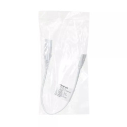 Kabel połączeniowy do świetlówki T5 30 cm 220-240V biały PVC