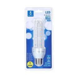 Żarówka LED 12W E27 3000K 1180lm U 3U transparentna do wnętrz
