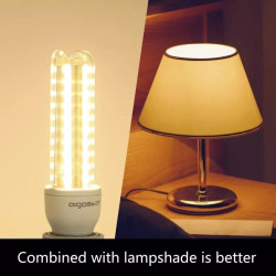 Żarówka LED 12W E27 3000K 1180lm U 3U transparentna do wnętrz