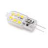 Żarówka LED G4 1,3W 6500K 130lm AC/DC12V zimna barwa 360°