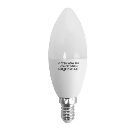 Żarówka LED świeczka C37 E14 9W 6500K 840lm chłodne światło