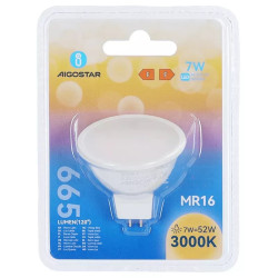 Żarówka LED MR16 7W 3000K ciepła barwa 1 sztuka