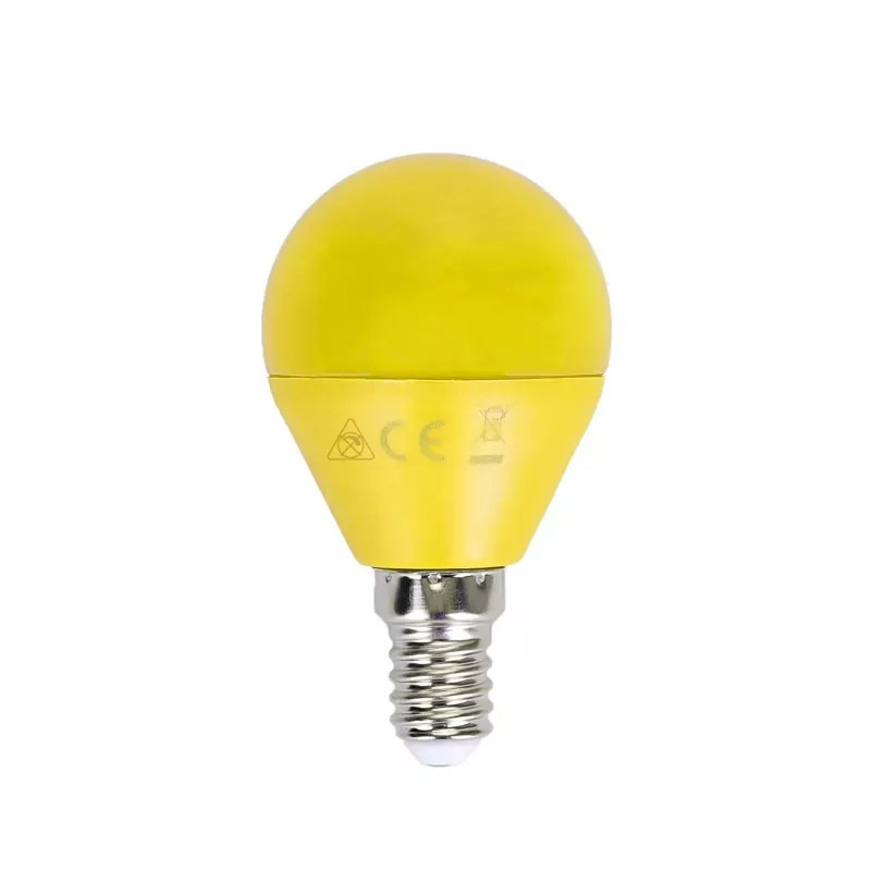 Żarówka LED G45 E14 4W ciepłe żółte światło do wnętrz