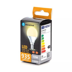 Żarówka LED G45 E14 10W ciepłe światło 3000K 935lm