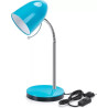 Lampa biurkowa niebieska z gwintem E27 do max 40W