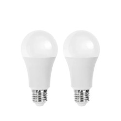 Żarówki LED E27 15W 6500K 1500lm zimna barwa 2 sztuki