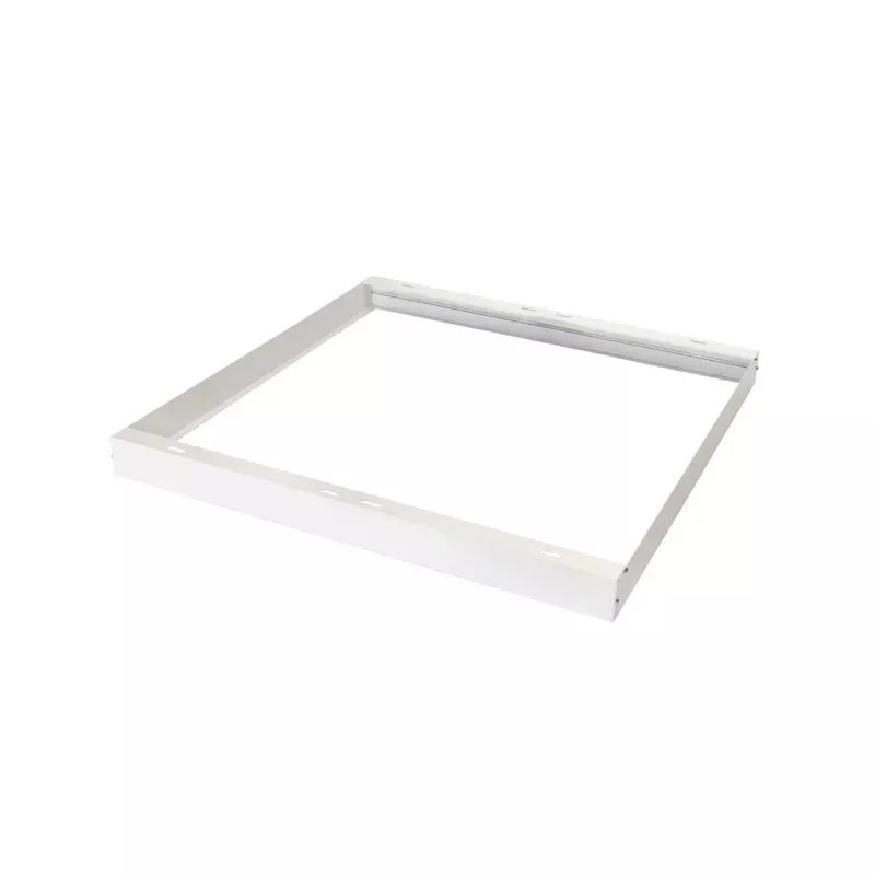 Ramka natynkowa biała 600x600x50 mm z aluminium do paneli LED