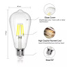 Żarówka LED Filamentowa ST64 6W E27 6500K zimna barwa 780lm