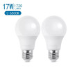 Zestaw 2 żarówek LED A60 E27 17W zimna barwa 6500K 1720 lm