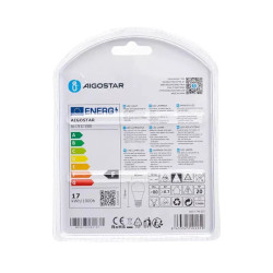 Zestaw 2 żarówek LED A60 E27 17W zimna barwa 6500K 1720 lm
