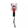 Latarka LED 0.25W 6500K na 2 baterie AA czarno-czerwona