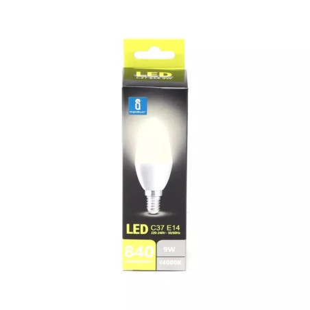Żarówka LED C37 9W E14 4000K neutralna barwa 840lm