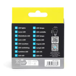 Żarówki LED G45 E27 11W 4000K neutralne światło 2 sztuki