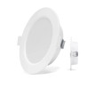 Panel LED podtynkowy 6W 4000K 660lm biały okrągły 120mm