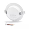 Panel LED podtynkowy 6W 4000K 660lm biały okrągły 120mm