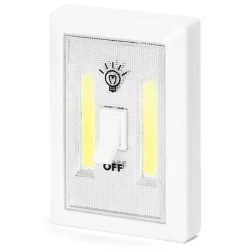 Lampka nocna LED 4.5W 6500K 160lm zasilana na 3 baterie AAA