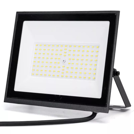 Halogen LED 70W zimna barwa 6500K strumień 6300lm IP65 czarny