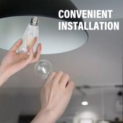 Żarówka LED Filament ST64 E27 8W 2700K 950lm przezroczysta