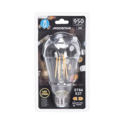 Żarówka LED Filament ST64 E27 8W 2700K 950lm przezroczysta