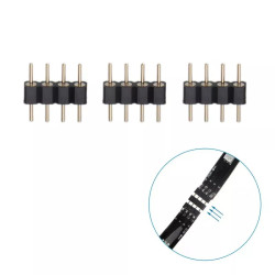 Taśma LED RGB 2,5W 4x0,5m zasilana USB do podświetlenia telewizora