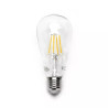 Żarówka LED Filament E27 6W 2700K 730lm przezroczyste szkło ST64