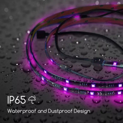 Taśma LED RGB 2,5W 4x0,5m zasilana USB do podświetlenia telewizora