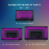 Taśma LED RGB 2,5W 4x0,5m zasilana USB do podświetlenia telewizora
